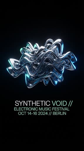 Future Sound Festival Poster & Key Visuals